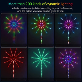 LED Fireworks Light