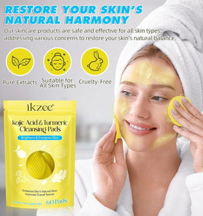 Turmeric Kojic Acid Cleansing Pads