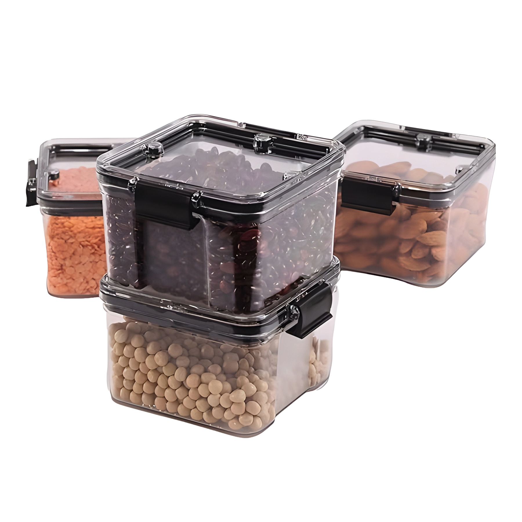 Multipurpose Air Tight Container (Pack of 4)